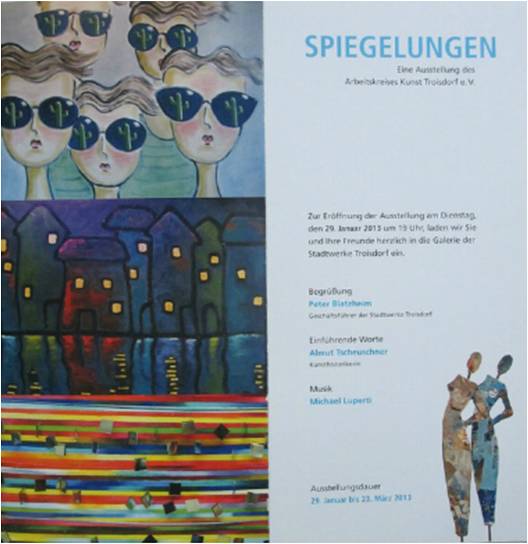 Ausstellung Spiegtelungen 2013